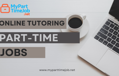 Online tutor teaching students from home.